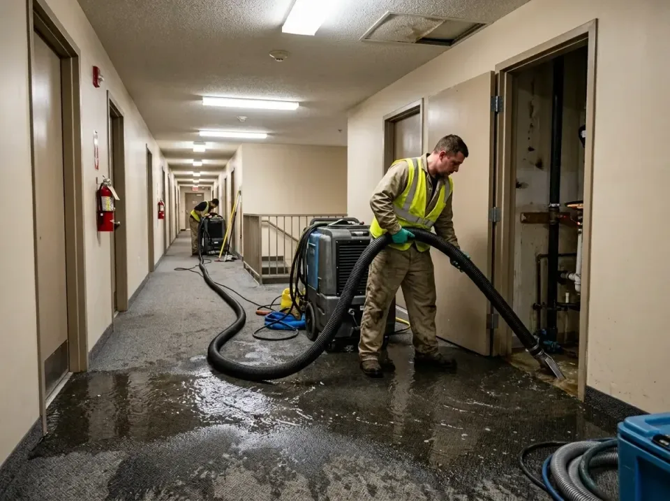 multi-unit-apartment-hallway-f-005 — frequently asked questions, Emergency Burst Pipe Water Extraction & Removal in Fraser,…